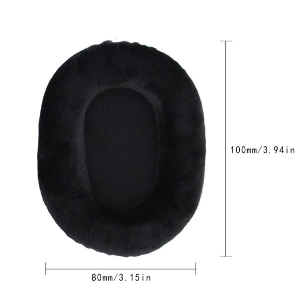 Komfortable svampe-ørekopper til ATH M50 M50S M50X M40 M40S headset-ørekopper