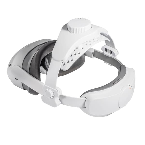 Stropper-Hovedbånd Forbedrer Støtte og Reducerer Hovedtryk for 4 Ultra VR White