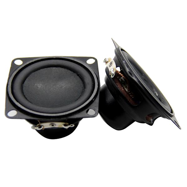 2-tums 53 mm Full Range-högtalare 4 Ohm 10W Vattentät Svart Aluminiumfilm Magnet Högtalare Bärbara Högtalare
