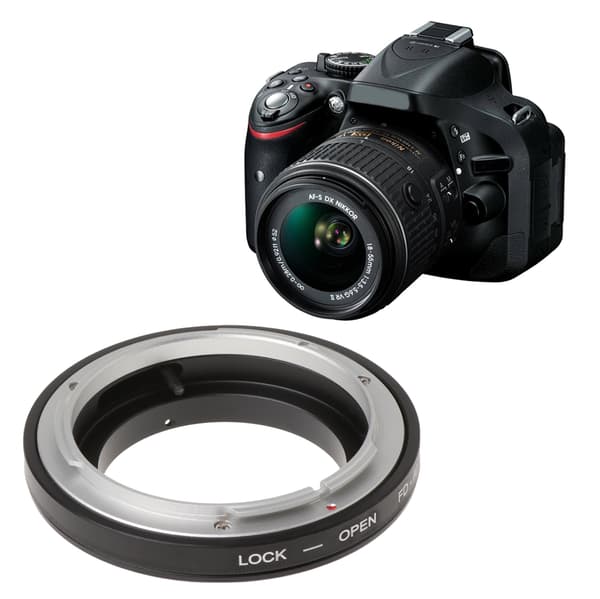 FD-AI Mount Adapter Ring til FD-objektiv til F D7100/ D600/ D3200/ D800