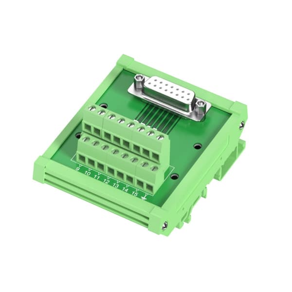 Flammehæmmende D SUB-interfaces D9/D15/D25/D37/D50/D62/D78 Terminal til sikker tilslutning Terminaladaptermodul null - DB44 female head