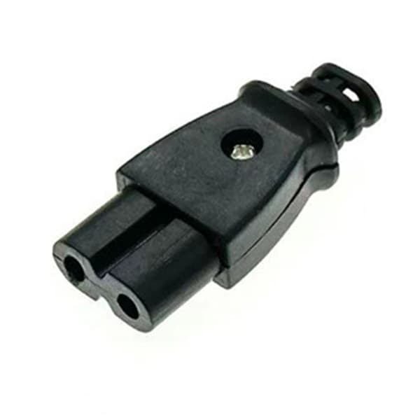 Brukervennlig C8 Panelmontert Pluggadapter Sikrer Enkel Strømdrift og Sikkerhetsstrømkontakter Erstatning 8 digit small plug