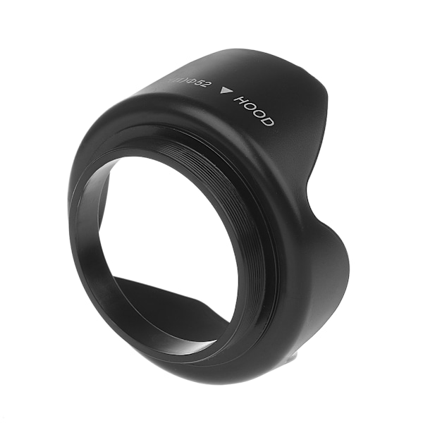 52mm Skruvad Blomsterbladssolskydd för Nikon DSLR-kamera