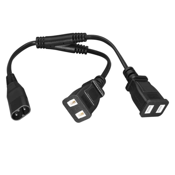 Adapterkabel Strømforlengelseskabel Egnet for Hjemme- og Kontorelektronikk