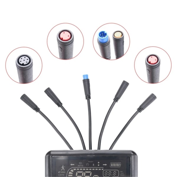 Elektrisk scooter display kontrolpanel indikator meter modifikation tilbehør