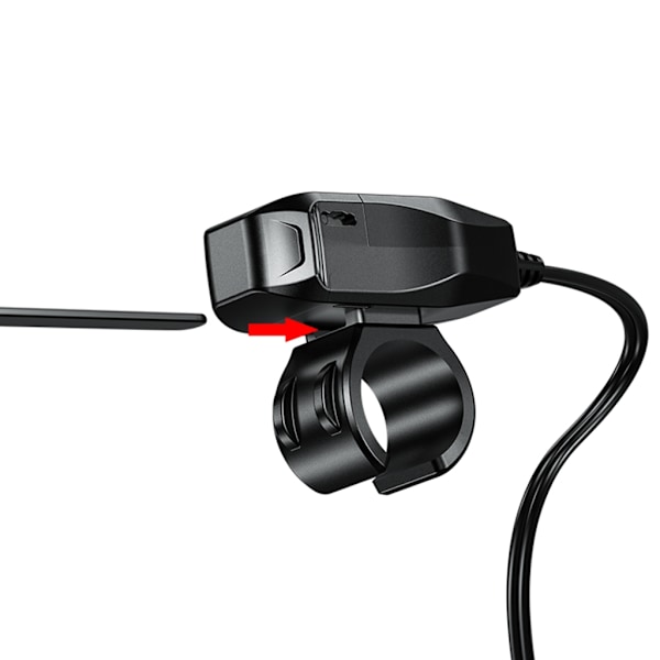 Motorcykel Fordonsmonterad Laddare Vattentät USB-C Adapter Typ-C Port Laddare