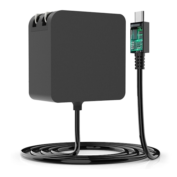 EU-kontakt Snabbladdare för Steamdeck USB-C Typ-C Strömadapter Konsolladdare