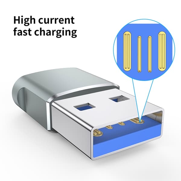 USB3.0 Uros - Type C Naaras Adapteri Yhdistää USB-laitteet, 5 Gbps Siirtonopeus Gold