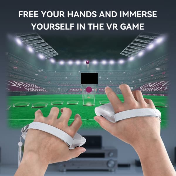 Skyddskåpa för 4 Ultra VR-kontroller Enkel batteribyte