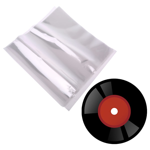 Skivskydd för LP-omslag 12 tum, 50-pack