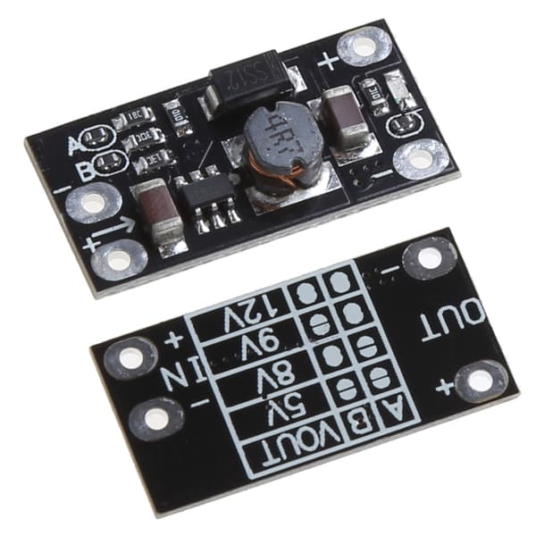DC-DC Steg Upp Strömmodul för DC till DC Boost-omvandlare 3.7V till 12V Spänning