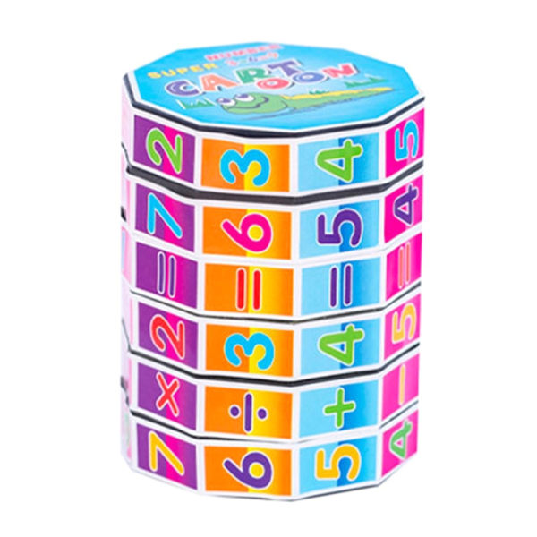 Liten magic kub matematikkub aritmetiska lärande leksaker Montessori pedagogiska leksaker