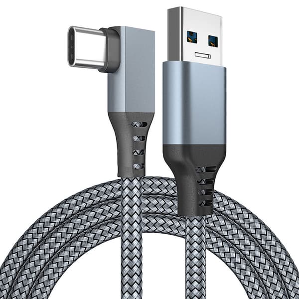 VR-linkkabel hurtigopladning til Oculus Quest 2 højhastighedsdatatransmissionslinje 5 Gbps data VR-headset USB C null - USB to Type-c black5M