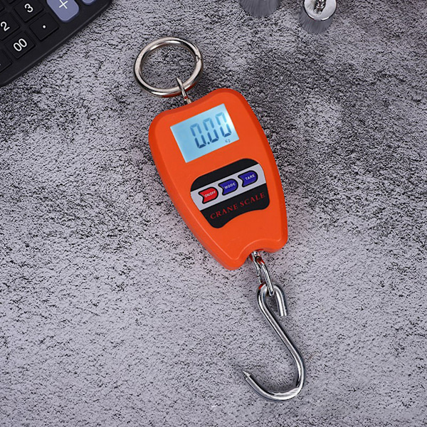 Kranvåg 200 kg/50 g Digital Hängande Vågskala Industriell Hängande Vågskala med Krok Verkstäder Jordbruksmarknader Användning