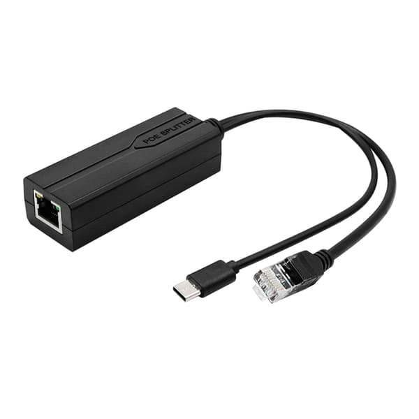 Höghastighetsdataöverföring USB C POE-splitter för förbättrad enhetsprestanda null - 100M 5V2.4A