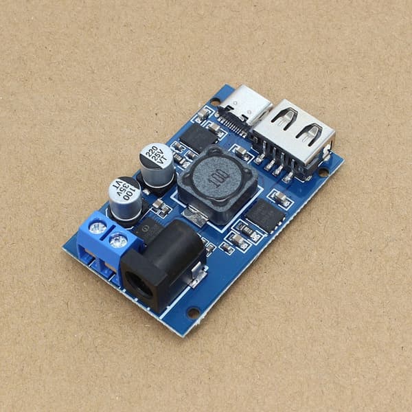 12V til 5V Step Down-omformere Strømadapter for hurtiglading av enheter USB-port