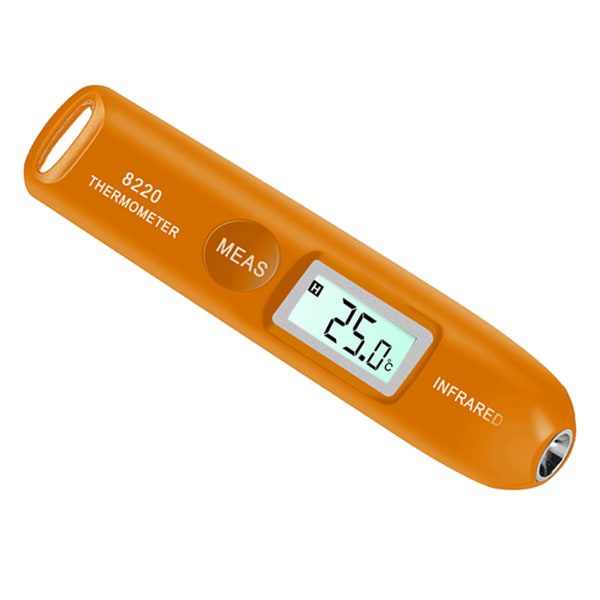 Handhållen Mini Digital Infraröd Termometer Bärbar Ficktemperatur Penna Termometer för kök Matlagning Stekning Blue
