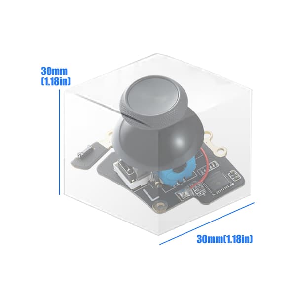Hall Effect Joystick Gaming Tilbehør Analog Stick Elektromagnetisk Tommelfingerstick