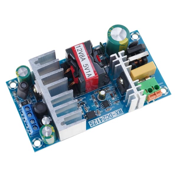 12V 8A 5V 1A 100W AC til DC strømforsyningsomformeradapter spenningsregulert trafo