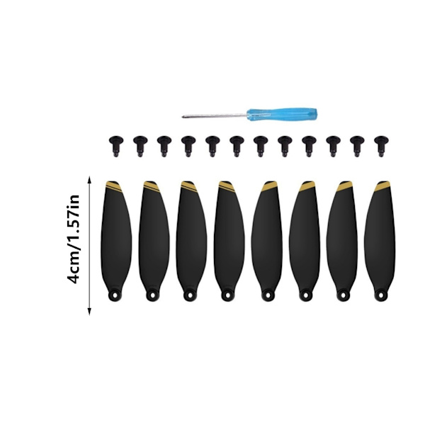 Reservedel 4726F Propeller Vingespids Propeller Tip til Mini Blue and white