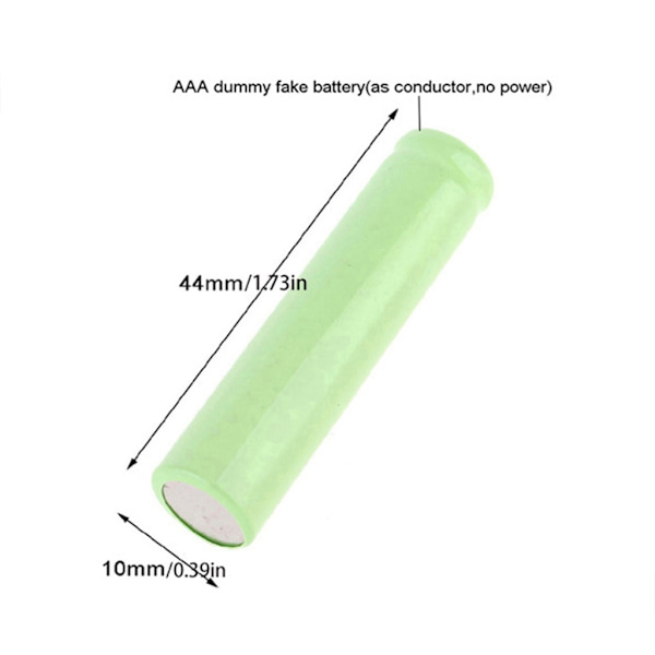 USB till 4.5V Dummy Batterikabel för 3 st AAA LR03 Batteri Eliminatorer för LED-lampor, Radio, Elektroniska Leksaker