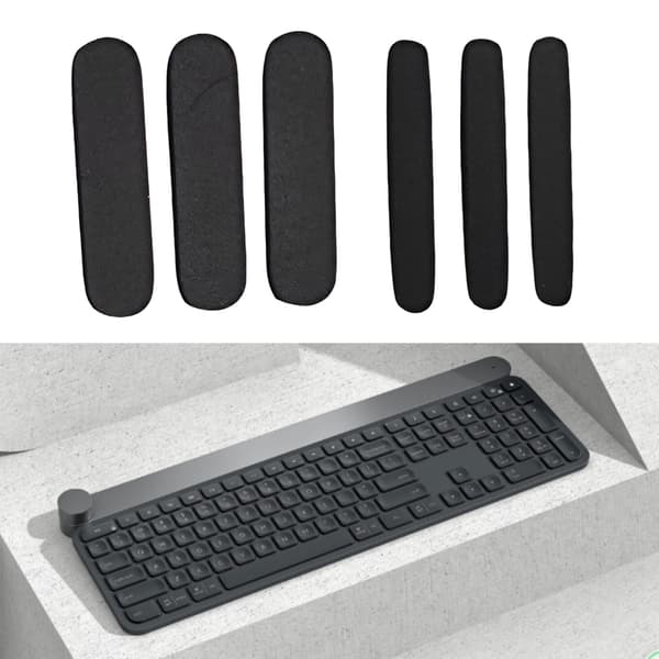 6 stk. tastatur silikonefødder trykbestandig pude til CRAFT KEYS Extended