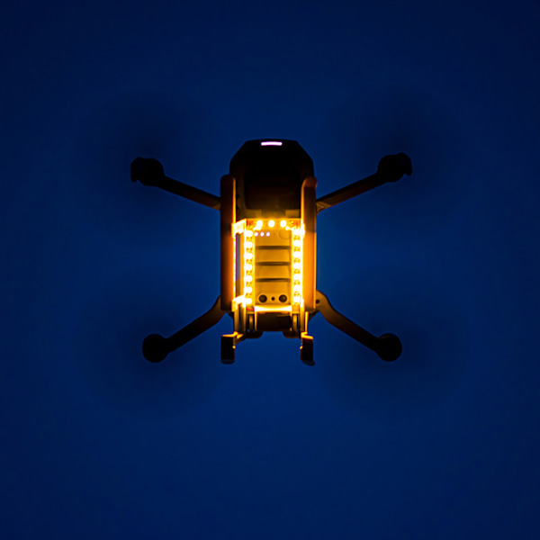 Mini 2 LED Landningsställ Vikbart Nattflyg Förlängd Skid för Mavic Mini/Mini 2