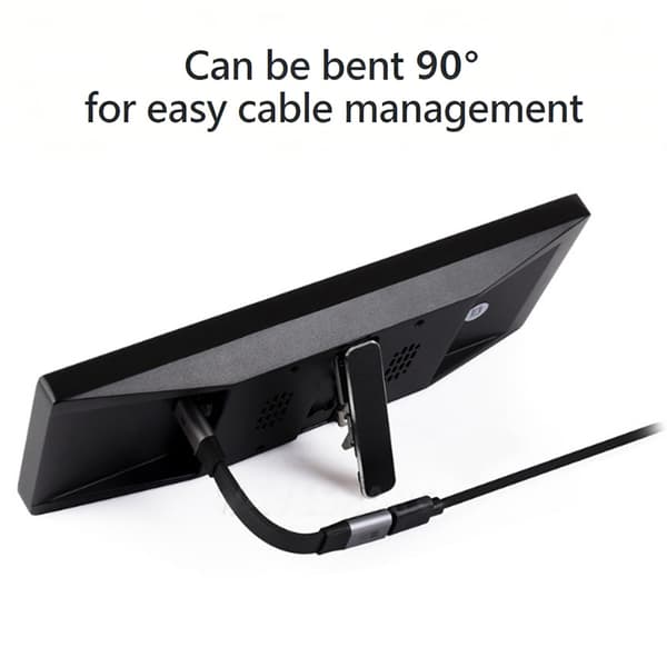 USB4 V2.0 Typ C förlängningskabel 80 Gbps dataöverföring 8K videostöd TPE-material null - A
