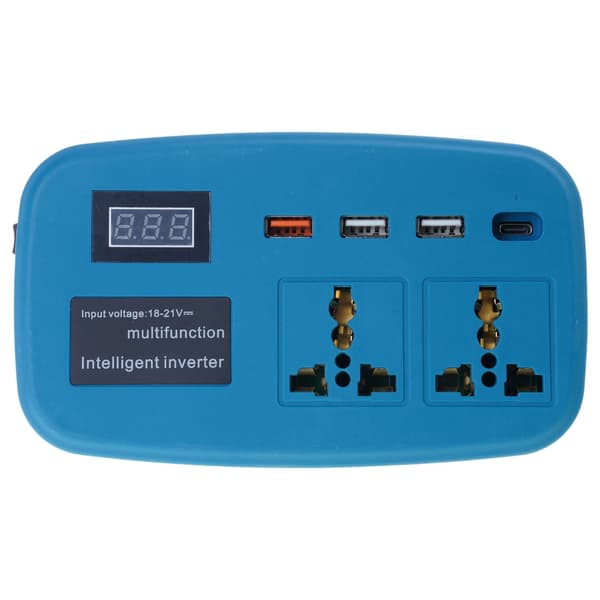 Effektiv 18V-21V Batteri Inverter Oplader Dock Elektrisk Værktøj til Bærbare Computere Ventilator