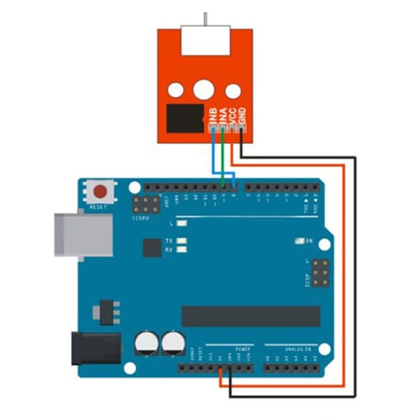 5V L9110 Propel Brandslukningsrobot Blæsermotor Modul Blæser Til Arduino DIY