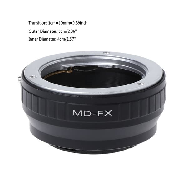 MD-FX monteringsadapterring for Minolta MD SR-objektiv til X-fatning Fuji X-Pro1