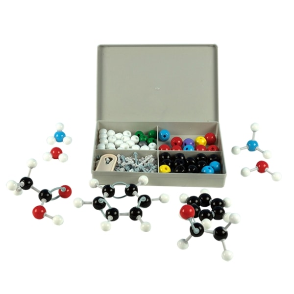 125 Pieces Chemistry Molecular Model Kit för studenternas organisk kemi