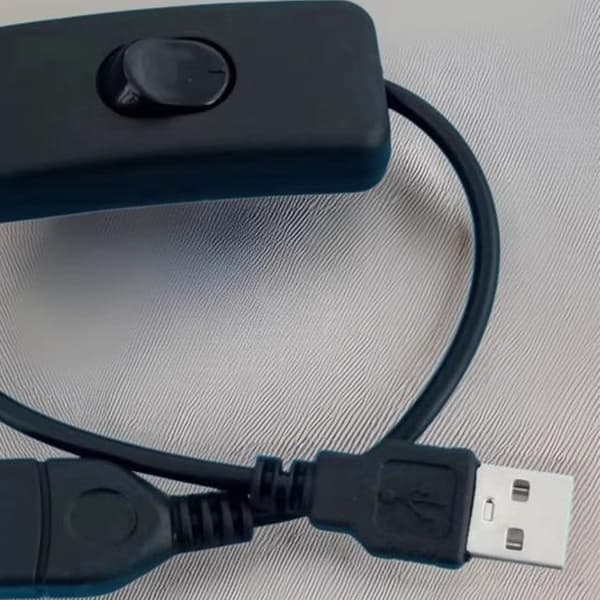 USB Han til Hun Kabel USB Forlængerkabel med Switching Support til LED Bordlampe USB Blæser LED Strips Tilbehør Black
