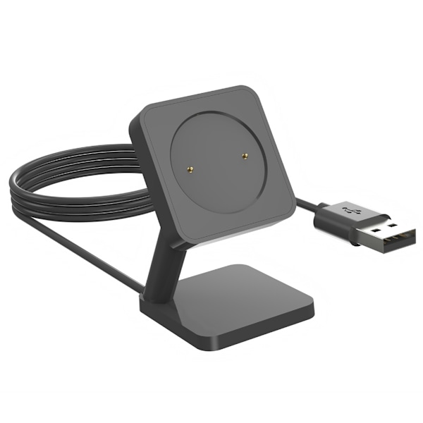 Magnetisk Strömadapter Laddningsställ Bas Snabb Laddningskabel Kompatibel för Watch S1 Active/Color 2 Smartwatch Hållbar