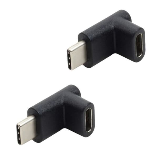 Högkvalitativ Rätvinklig USB C-adapter med Snabbladdningsfunktion och 10 Gbps Datasynkronisering null - 2pc