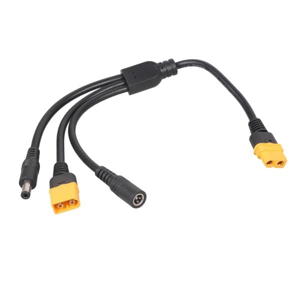 Universal XT60 anslutningskabeladapter med 5521-ändar för olika användningsområden