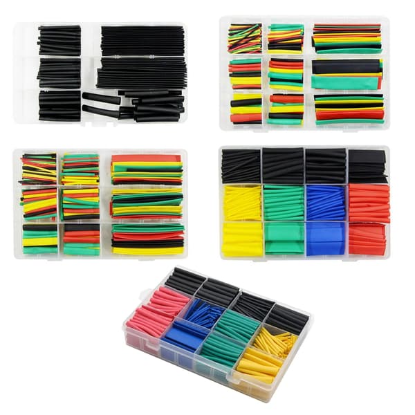 Wire Protector Sleeve Kit Varmekrympeslange i flere størrelser for forbedringer 2