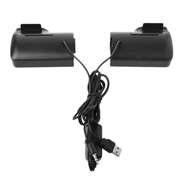 Trådlösa Mini USB-drivna Högtalare för Laptop PC MP3-anslutning Multimedia Högtalare Justerbar Volym Minihögtalare
