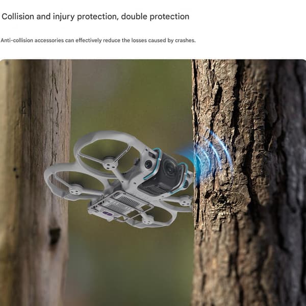 Höghållfasta stötfångare i aluminiumlegering för Avata 360 Gimbals null - Bottom model