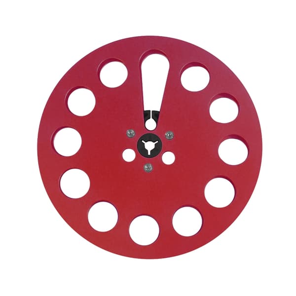1/4 tomme 7 tommer Aluminium Optagerulle med 11 huller til professionel optagelse Silver