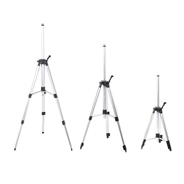 150cm Stativ i Kolfiber och Aluminium med 5/8 Adapter för Lasernivå, Justerbar
