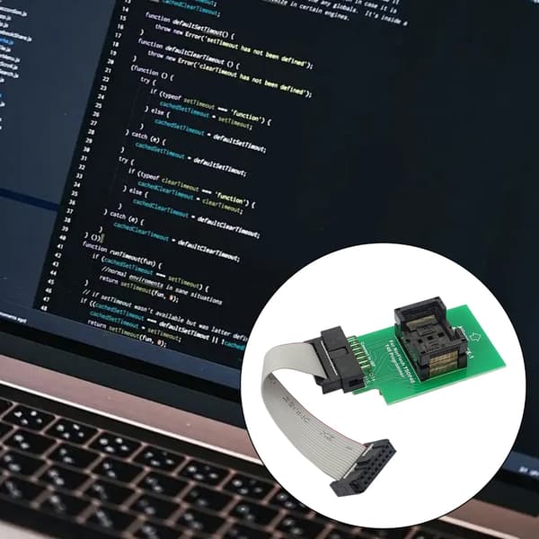 Precisionskonstruerad T48-adapter för effektiv dataåterställning och firmware-uppgraderingar