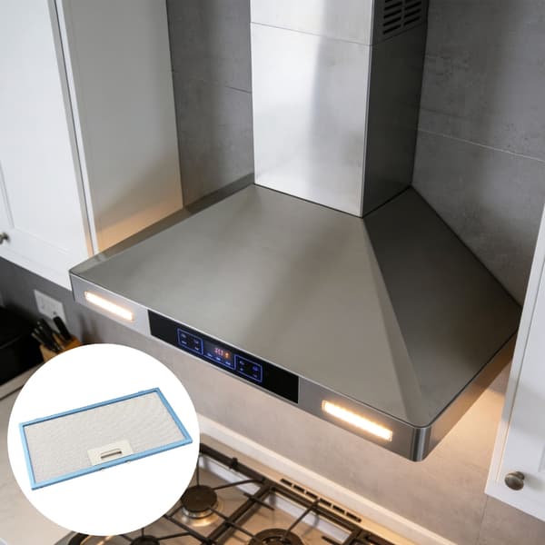 Kvalitets ABS Avtrekksvifte Fettfilter Erstatningsdel SB08087153