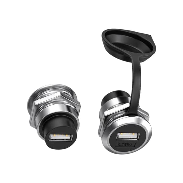 To USB3.0 runde hunnpanelmonteringsadaptere kompakte for faste posisjonsinnstillinger null - USB2.0