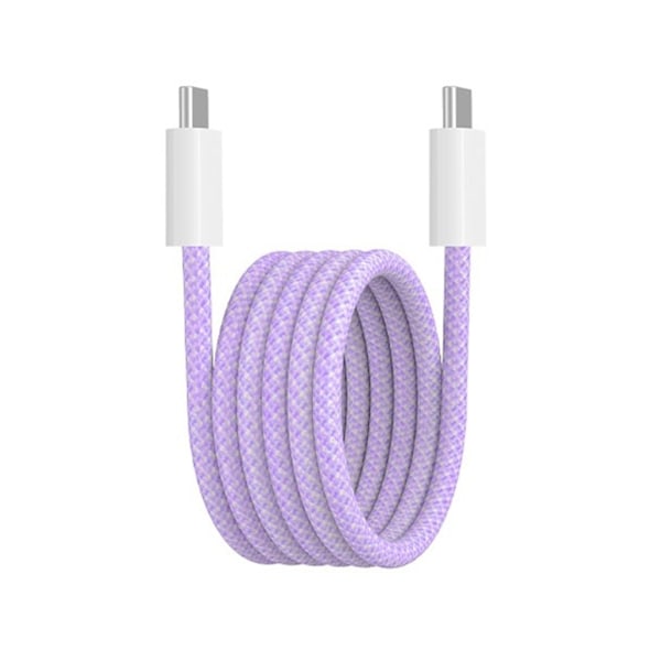 Magnetisk USB C till USB C Kabel 60/100W 25cm USB C Laddningskabel Snabbladdningskabel Royal blue