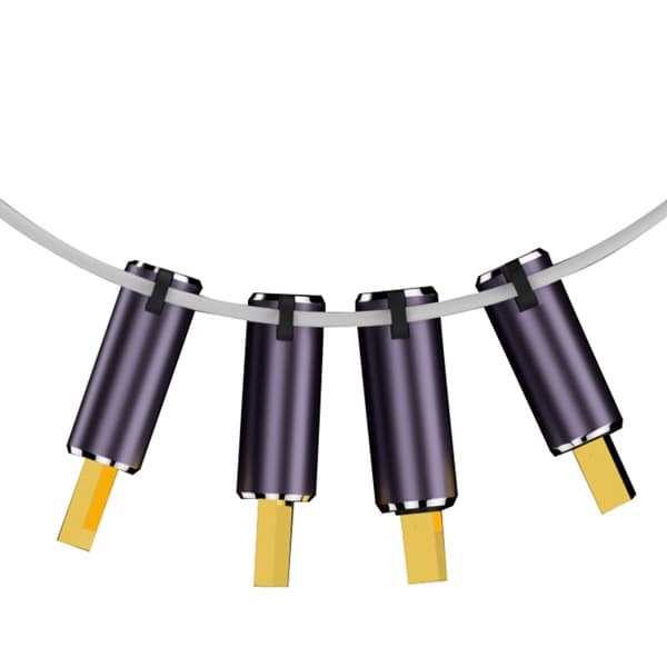 Mini Adapter Han til Hun Konvertere DP1.4 null - Mini DP M to DP F