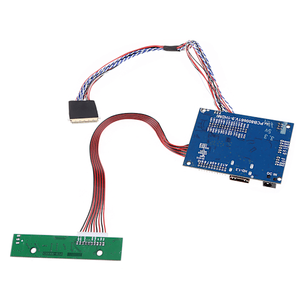 7 tum - 42 tum HDMI till LVDS LCD-skärmdrivrutskort för HDMI till LVDS liten storlek med ljudstöd 5v-20v strömförsörjning