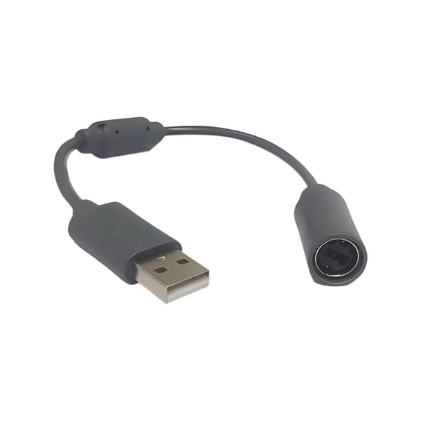 USB-konverteringskabel til kablet controller PC-gamingtilbehør Black