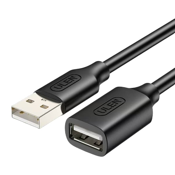 USB 2.0 rask hastighet forlengelseskabel for effektiv dataoverføring og ladekabel for flere USB-enheter 2m