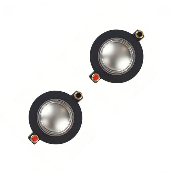 2 stk. 34mm/44mm/75mm/100mm professionel diskant-svingspolepar med importeret null - 34 cores